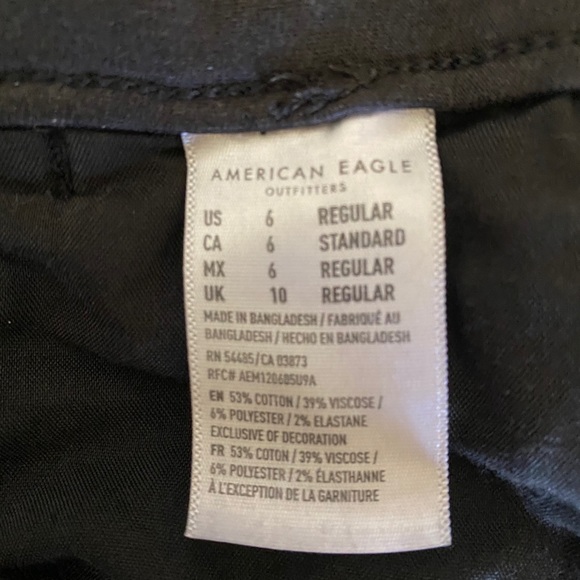 American eagle black high waisted jeans - Picture 4 of 4